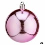 Set di palline di Natale Rosa Plastica Ø 7 cm (12 Unità)