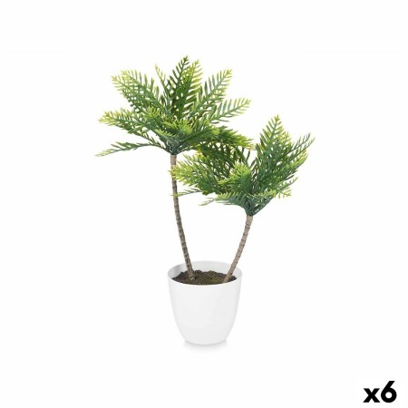 Pianta Decorativa Palma Plastica 36 x 55,5 x 24 cm (6 Unità)