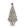 Statua Decorativa Albero di Natale Argentato polipropilene PET 16 x 37,5 x 16 cm (12 Unità)