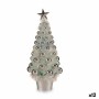 Statua Decorativa Albero di Natale Argentato polipropilene PET 16 x 37,5 x 16 cm (12 Unità)