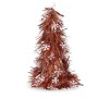 Statua Decorativa Albero di Natale Tinsel Bianco Rame polipropilene PET 20 x 30 x 20 cm (48 Unità)