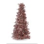 Statua Decorativa Albero di Natale Tinsel Bianco Rosa polipropilene PET 18 x 31 x 18 cm (48 Unità)