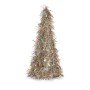 Statua Decorativa Albero di Natale Tinsel Bronce polipropilene PET 24 x 46 x 24 cm (24 Unità)