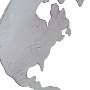 Statua Decorativa DKD Home Decor Mappamondo Metallo (60 x 1 x 60 cm) (3 pcs)