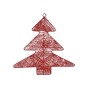 Decorazione Natalizia Albero di Natale Rosso 36,7 x 0,2 x 37,5 cm (18 Unità)