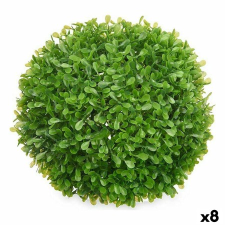 Pianta Decorativa Fogli Sfera Plastica 22 x 22 x 22 cm (8 Unità)