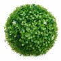 Pianta Decorativa Fogli Fiori Sfera Plastica 22 x 22 x 22 cm (8 Unità)