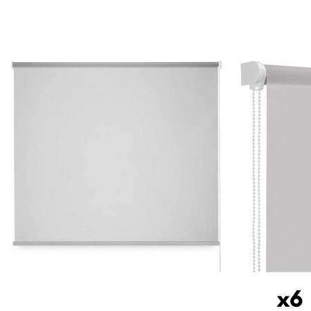 Store a rullo 120 x 180 cm Grigio Stoffa Plastica (6 Unità)