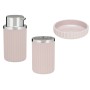 Set da Bagno Rosa Plastica (12 Unità)