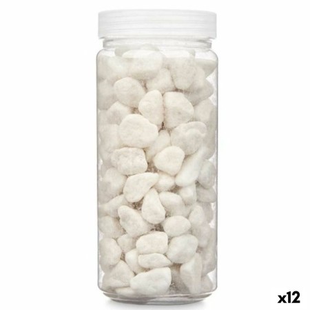 Pietre Decorative Bianco 10 - 20 mm 700 g (12 Unità)