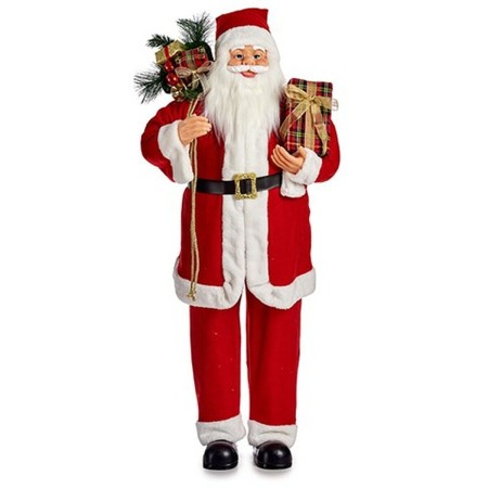 Babbo Natale Pacco Regalo Bianco Nero Rosso 44 x 110 x 30 cm