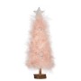 Albero di Natale Rosa Legno Plastica 9 x 34 x 9 cm (6 Unità)