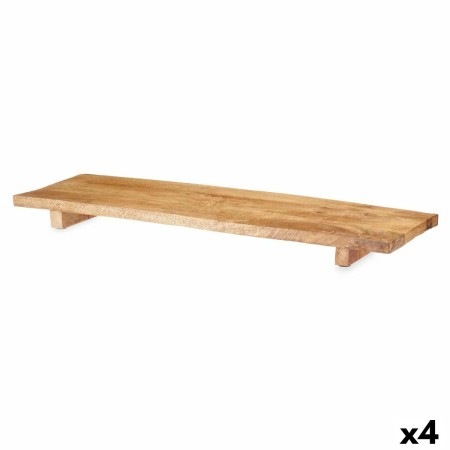 Centrotavola Rettangolare Marrone Legno di mango 70 x 5,5 x 23 cm (4 Unità)