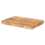 Centrotavola Rettangolare Marrone Legno di mango 30 x 1,5 x 20 cm (12 Unità)