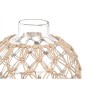 Sfera Decorativa Trasparente Naturale Vetro Corda 21 x 23 cm (4 Unità)