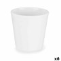 Vaso Ø 17 cm Bianco (6 Unità)