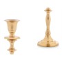 Candelabro Dorato Alluminio 4,5 x 20 x 7,5 cm (8 Unità)