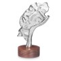 Statua Decorativa Viso Argentato Legno Metallo 16,5 x 26,5 x 11 cm