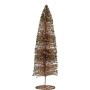 Albero di Natale Paillettes champagne 10 x 40 x 10 cm (6 Unità)