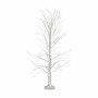 Albero di Natale Bianco Metallo Fibra ottica 70 x 120 x 70 cm (2 Unità)