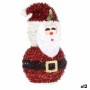 Babbo Natale Tinsel Bianco Nero Rosso polipropilene PET 13,5 x 26 x 13,5 cm (12 Unità)