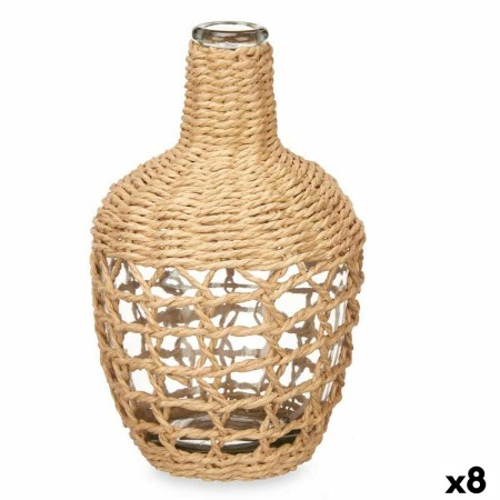 Caraffa Decorativa Marrone Cristallo 13,5 x 25 x 13,5 cm (8 Unità)