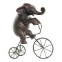 Statua Decorativa DKD Home Decor Metallo Resina Elefant (30 x 12 x 37 cm)