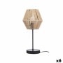 Lampada da tavolo 40 W Corda Marrone Nero 17,5 x 37 x 17,5 cm (6 Unità)