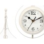 Orologio da Tavolo Ciondolo Bianco Metallo 18 x 33 x 17 cm (4 Unità)