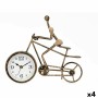 Orologio da Tavolo Bicicletta Bronce Metallo 27 x 22 x 10 cm (4 Unità)