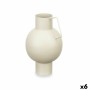 Vaso Sfera Marrone Chiaro Acciaio 15 x 23 x 13 cm (6 Unità)