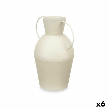 Vaso Marrone Chiaro Acciaio 20 x 27 x 14 cm (6 Unità)