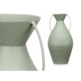 Vaso 22 x 43 x 22 cm Verde Acciaio (4 Unità)