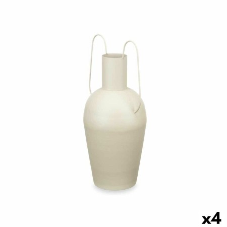 Vaso Con manici Marrone Chiaro Acciaio 24 x 45 x 18 cm (4 Unità)