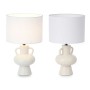 Lampada da tavolo Vaso 40 W Bianco Ceramica 24 x 39,7 x 24 cm (4 Unità)