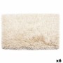 Tappeto Crema Cotone Poliestere 50 x 2 x 80 cm (6 Unità)