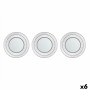 Set di Specchi Rotondo Argentato polipropilene 78 x 26 x 2,5 cm (6 Unità)