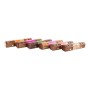 Supporto DKD Home Decor Incenso Legno Bambù (6 pcs) (20 pcs) (26 x 8 x 8 cm)