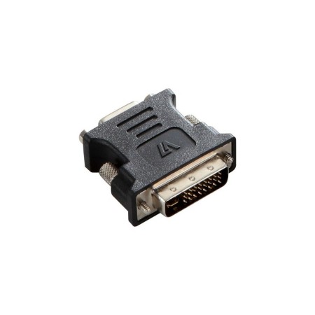 Adattatore DVI-I con VGA V7 V7E2DVIIMVGAF-ADPTR Nero