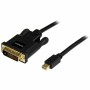 Adattatore Mini DisplayPort con DVI Startech MDP2DVIMM6B     (1,8 m) Nero 1.8 m