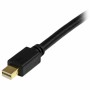 Adattatore Mini DisplayPort con DVI Startech MDP2DVIMM6B     (1,8 m) Nero 1.8 m