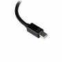 Adattatore Mini DisplayPort con VGA Startech MDP2VGA2       Nero 180 cm