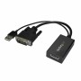 Adattatore DisplayPort a DVI Startech DVI2DP2       Nero