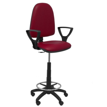 Sgabello Ayna P&C 933B8RN Rosso Granato