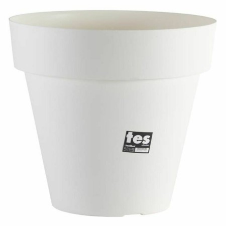 Vaso Plastiken  Bianco 48 cm