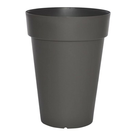 Vaso Riviera 415376 Rotondo Grigio Plastica