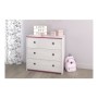 Cassettiera Parisot Bianco 79 x 75 x 41 cm Per bambini