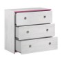 Cassettiera Parisot Bianco 79 x 75 x 41 cm Per bambini