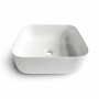 Lavabo Oceanic Lenã Ceramica Quadrato 39,5 x 39,5 x 14 cm