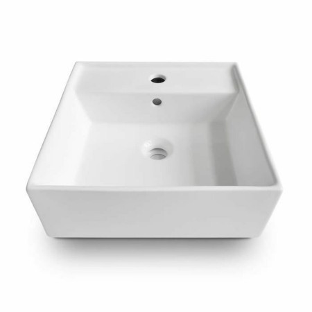 Lavabo Oceanic Lenã Ceramica Quadrato 41,5 x 41,5 x 15 cm